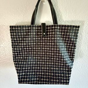 Kate Spade Black and White Noel Patterned Handbag Excellent condition